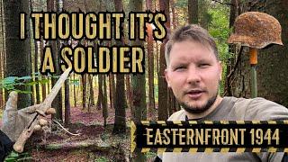 WW2 METALDETECTING. EXPEDITION ON 1944-1945 BATTLE PLACES. EASTERNFRONT.