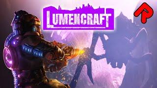 Be Careful Where You Drill! | Lumencraft gameplay (pre-alpha demo)