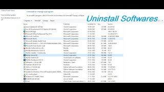 VITechTalks || Uninstall or Disable Software from Windows