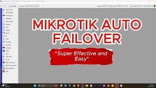 Mikrotik Multi ISP Auto Failover Version 7