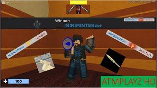 MY FIRST WIN ON CAMERA!!!|ROBLOX ARSENAL