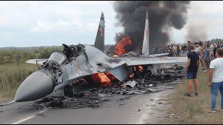 2 MINUTE AGO! Unknown F-16 Shot Down a Russian SU-35 that cuts a U.S fighter jet near Alaska!