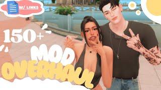 showcasing all my mods ⟡ | sims 4 mod overhaul