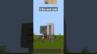 construction modern House #alexgames #gaming #shorts #minecraft #house #like #subscribe