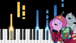 "Time Adventure" - Adventure Time (Finale) - EASY Piano Tutorial