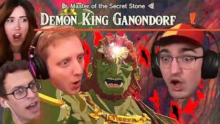 Streamers react to Ganondorf in Tears of the Kingdom