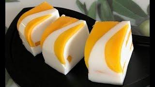 香芒濃情 [ 芒果椰汁糕 ] how to make mango coconut pudding