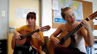 Me and my student: "Katzenjammer" (DUO) by K.Schindler