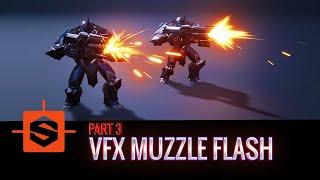 How to Realtime - VFX / Muzzle Flash Textures TUTORIAL PART 3 Using Substance Designer