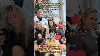 Sylvester Stallone’s Bond With His Daughters Shines Bright in the American Spotlight