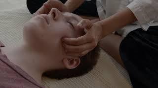 Face massage for emotional release