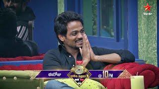 #Shanmukh gets a pleasant birthday surprise .. Happy Birthday   #BiggBossTelugu5 today at 10 PM