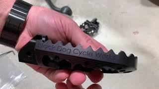 Black Dog Cycle Works Traction Foot Pegs - R1200GS Adventure