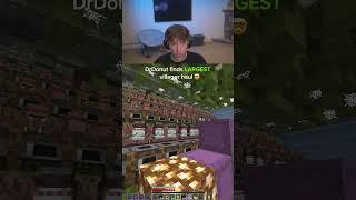 Biggest Villager Base on Donut SMP