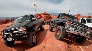 Full Size Trucks Run West Rim Trail in Sand Hollow | Full Size Invasion Day 1 2022