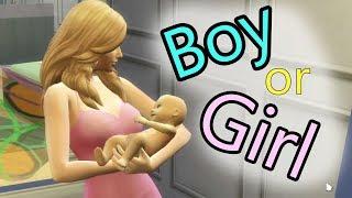 Boy or Girl ? The Baby Is Here !!! SIMS 4 Family Game Let's Play  Video Part 67