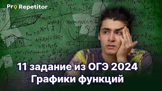 11 задание ОГЭ по математике / Графики функций