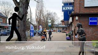 Der Geher in Hamburg: Volksdorf