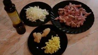 Мясо с имбирем. Быстро, вкусно, дешево!