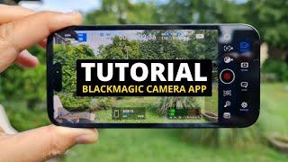 New FREE iPhone Camera App - Blackmagic Design App Review & Tutorial