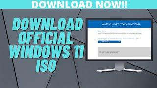 How to Download Official Windows 11 ISO