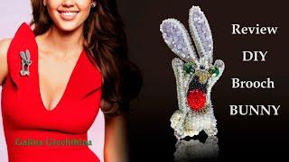 Review of DIY Brooch BUNNY