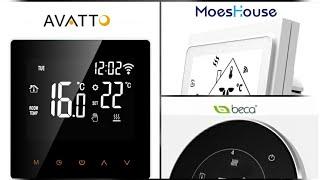 Smart WiFi thermostat for under £20! And how to install Avatto MoesHouse Beca and others.