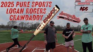 2025 Pure Sports Logan Rogers Crawdaddy | USSSA Slowpitch Bat Review