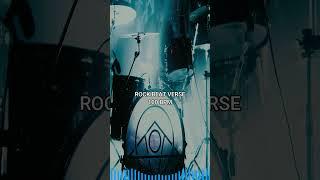 Rock Beat Verse I Drum Track I 100 BPM for Practice #drums #tripletsrockdrumbeat #drummer