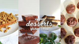 vegan and gluten-free desserts! ( simple & minimal ingredients )