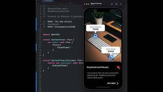 Here is my new code made with SwiftUI.