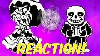 Undertale DDD - Sans and Yukari vs Chara | REACTION