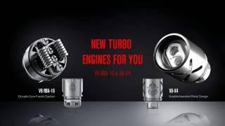 Smok New Turbo Engines V8 RBA-16 and V8-X4 Coils Released