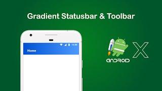 Gradient Statusbar & Toolbar in Android