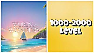 Wow (Words Of Wonders) - Level 1000-2000 Answers