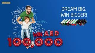 Dream BIG. Win BIGGER! Spend on your DIB Visa Debit & Credit Card to win cashback.