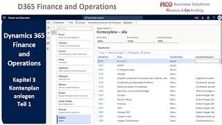 D365 Finance and Operations | Der Kontenplan Kapitel 3 Teil 1 