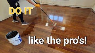 HOW TO: apply oil based polyurethane