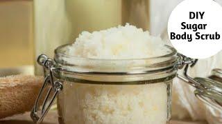 DIY Sugar Body Scrub | try this Scrub on your Body for Glowing Skin # shorts