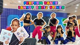 QAIREEN DANCE BARENG LEIKA DAN SAMANTHA SAMBIL BAGI BAGI STIKER VIRAL SEMUA MAU STIKER #viralvideos