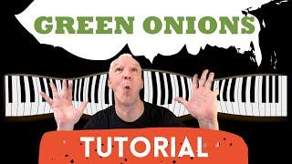 Green Onions Piano Tutorial, Blues