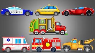 Street Vehicles | LearnIng Vehicles | Car Cartoon | Video For Kids