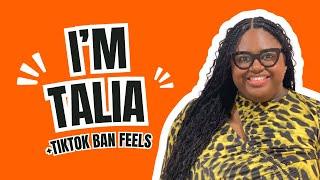 Meet Talia + Post-TikTok Ban Feelings and Losing at the Supreme Court LOL #tiktokban