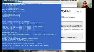 How to create and access MySQL and PostgreSQL databases on DRI systems