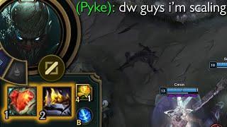 League of Legends But I Tried To INFINITELY STACK Pyke