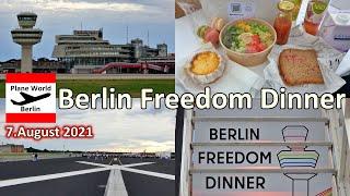 Berlin Freedom Dinner auf dem ehemaligen Flughafen Berlin-Tegel TXL // Rückblick 7. August 2021