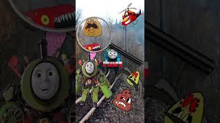 POV: Thomas Train, Percy VS Train Eater, Choo Choo Charles #shorts