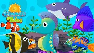 Baby Sensory - Summer Tales Under The Sea - Relaxing animation - Sleep Video