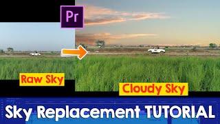 2021 Easy Sky Replacement Adobe Premiere Pro Tutorial #43 #Vikrambhamrah