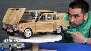 Lada ВАЗ 2107 Out of Wood - Wood Carving